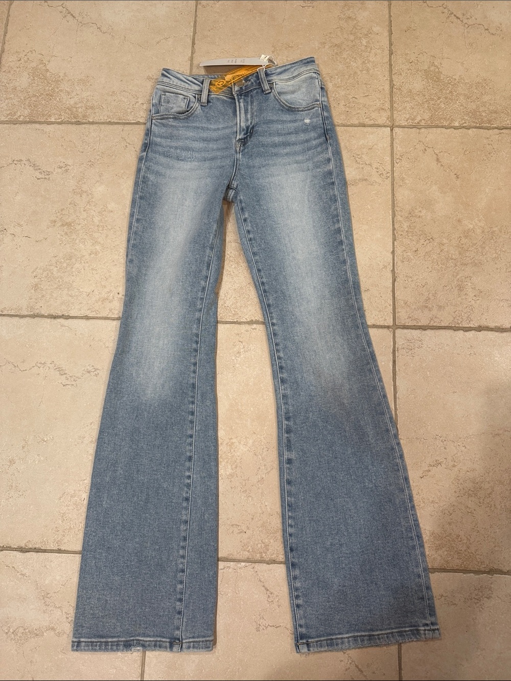 Risen jeans Classic Women's Light Blue Flared Jeans new